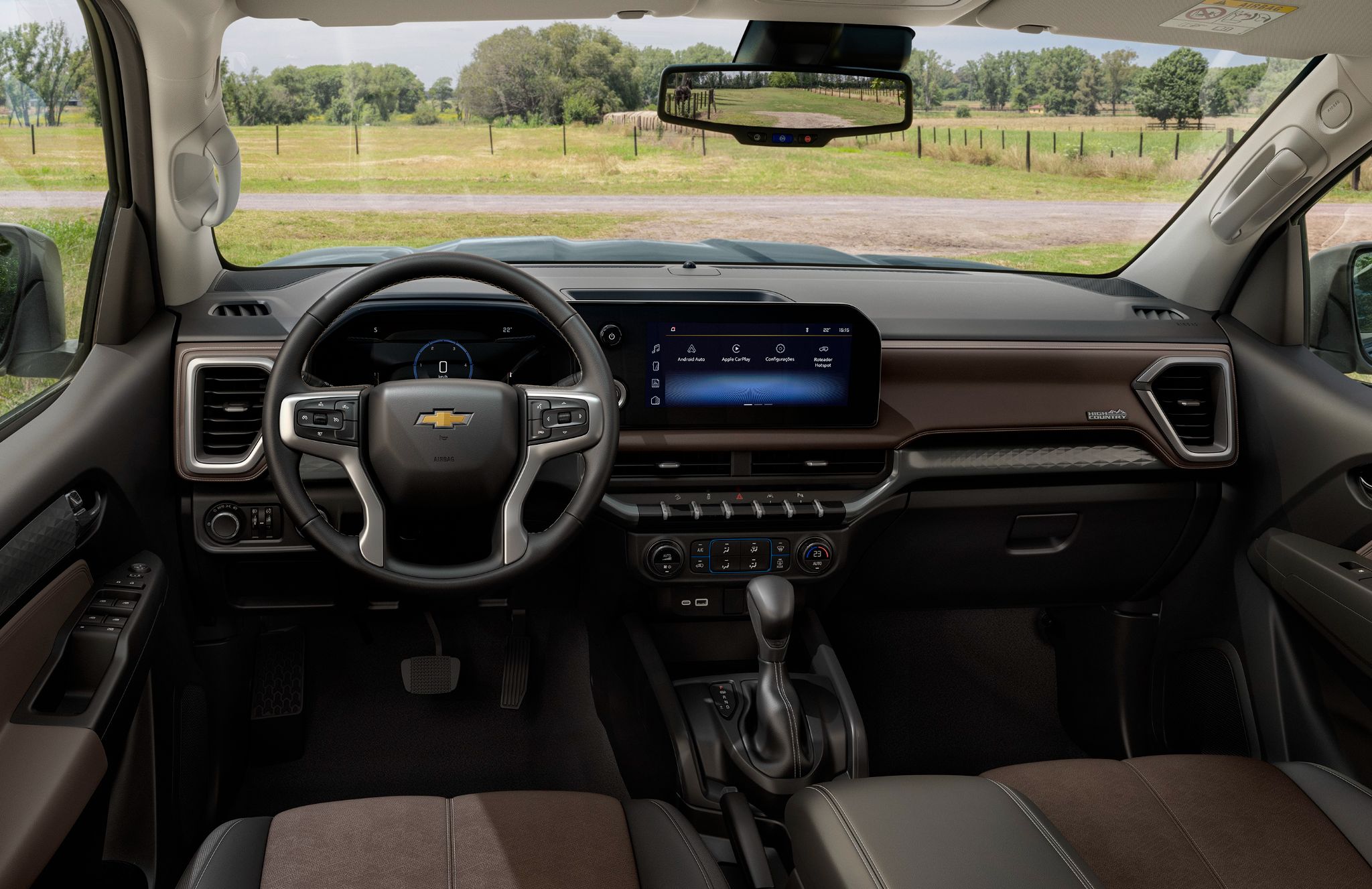 chevrolet s10 high country 2025 interior painel