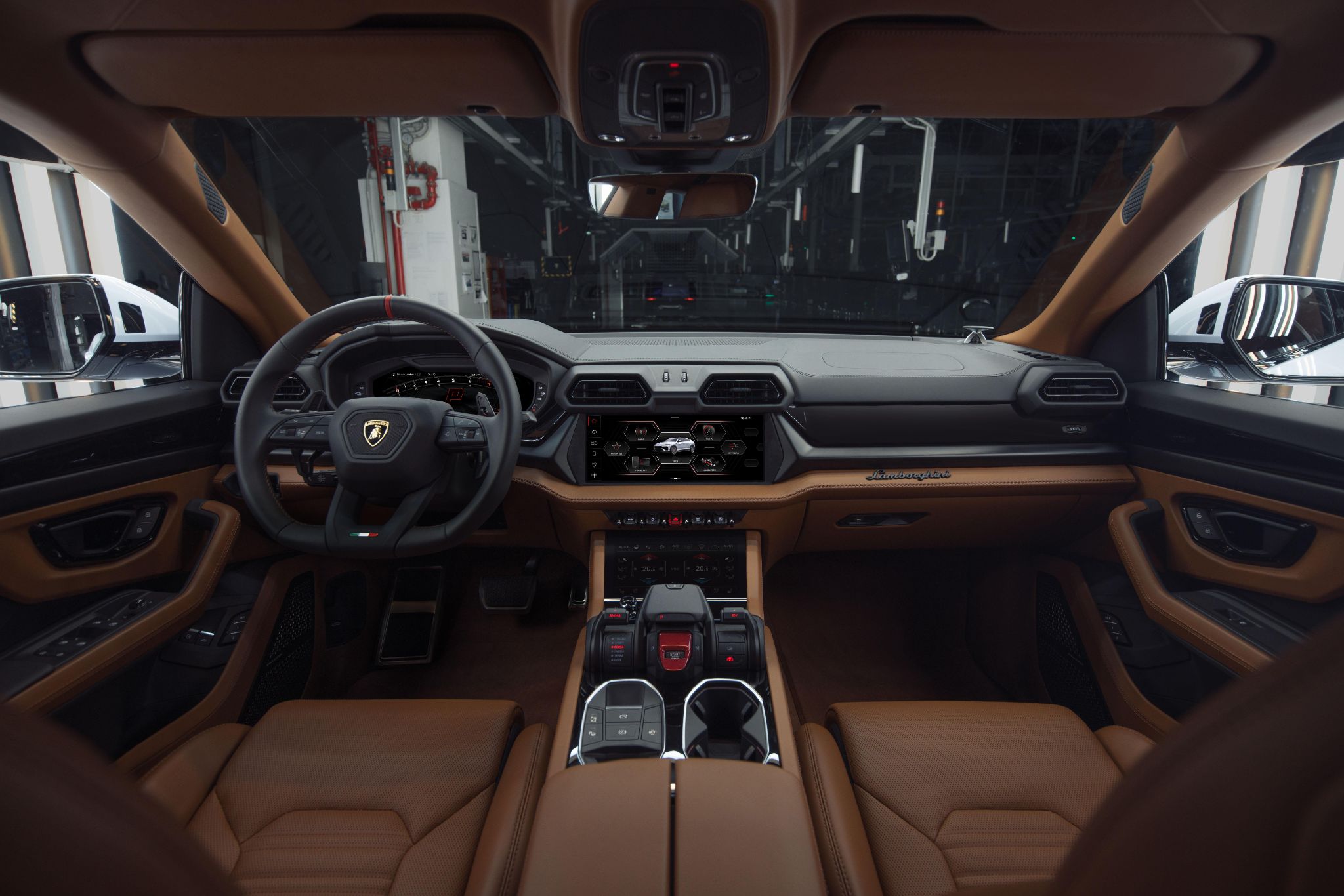 lamborghini urus se 2025 interior painel