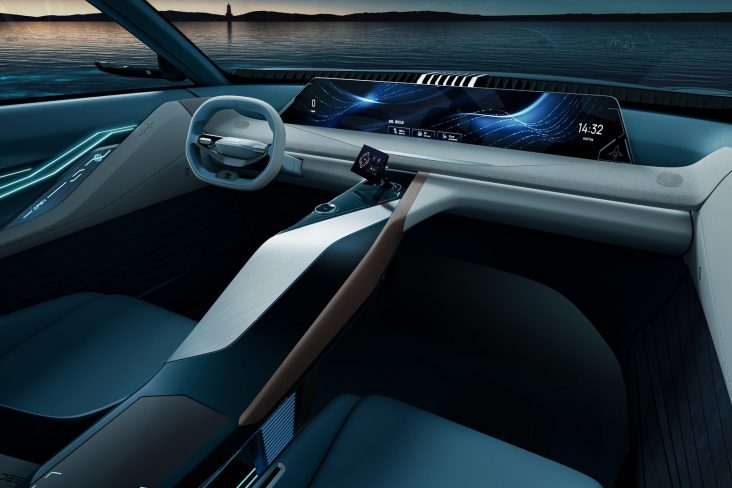 geely galaxy starship concept 2024 interior painel