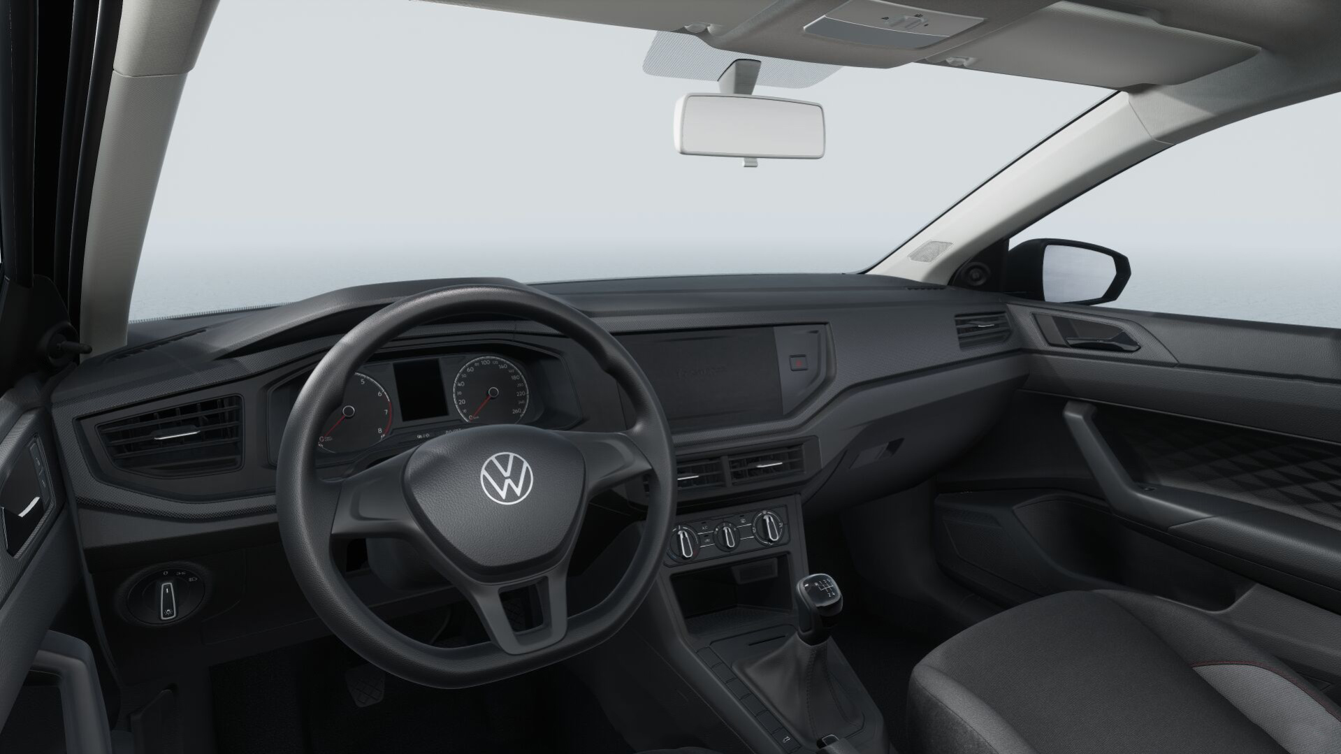 volkswagen polo robust 2025 interior painel