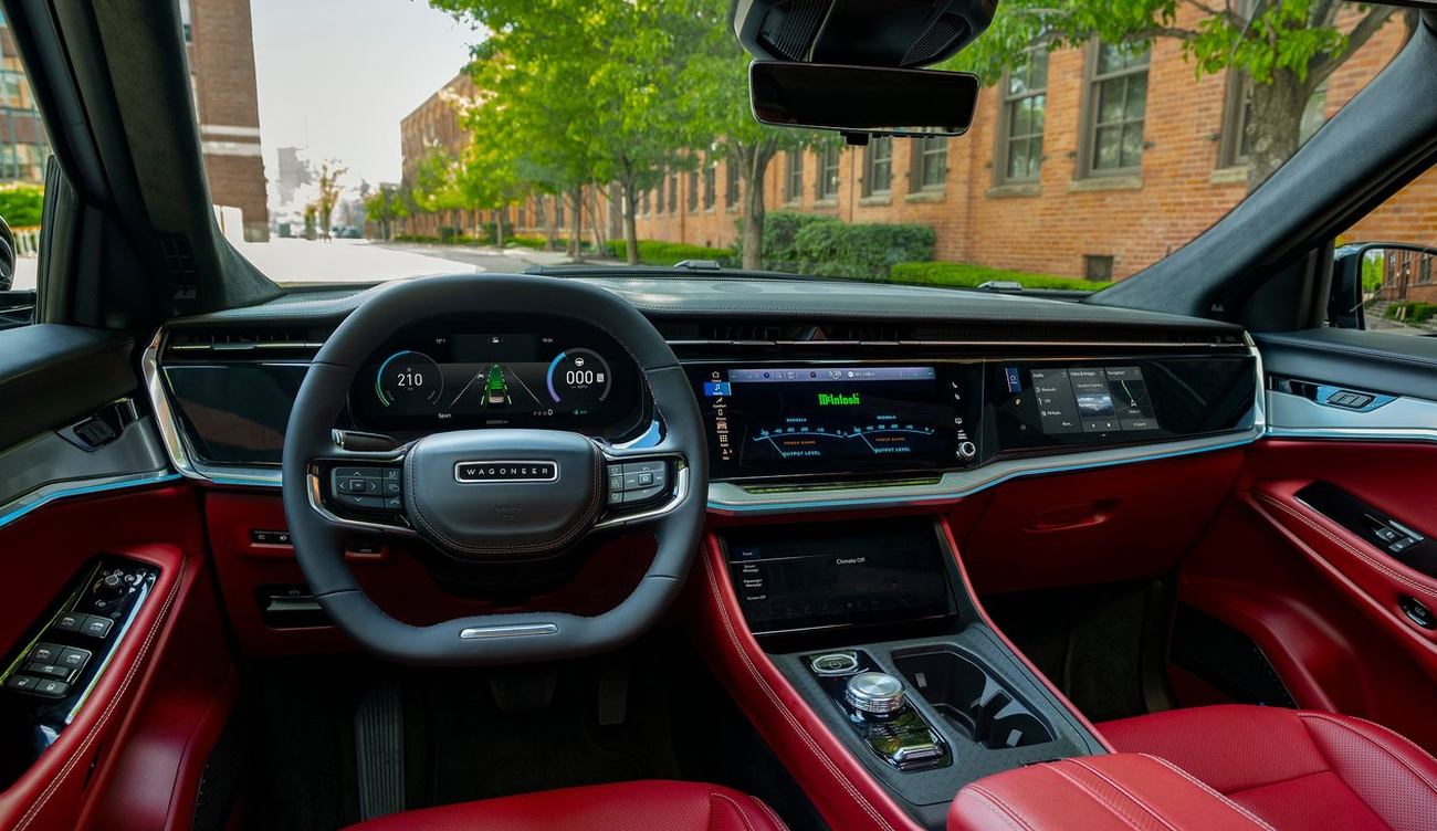 jeep wagoneer s 2025 interior quadro de instrumentos