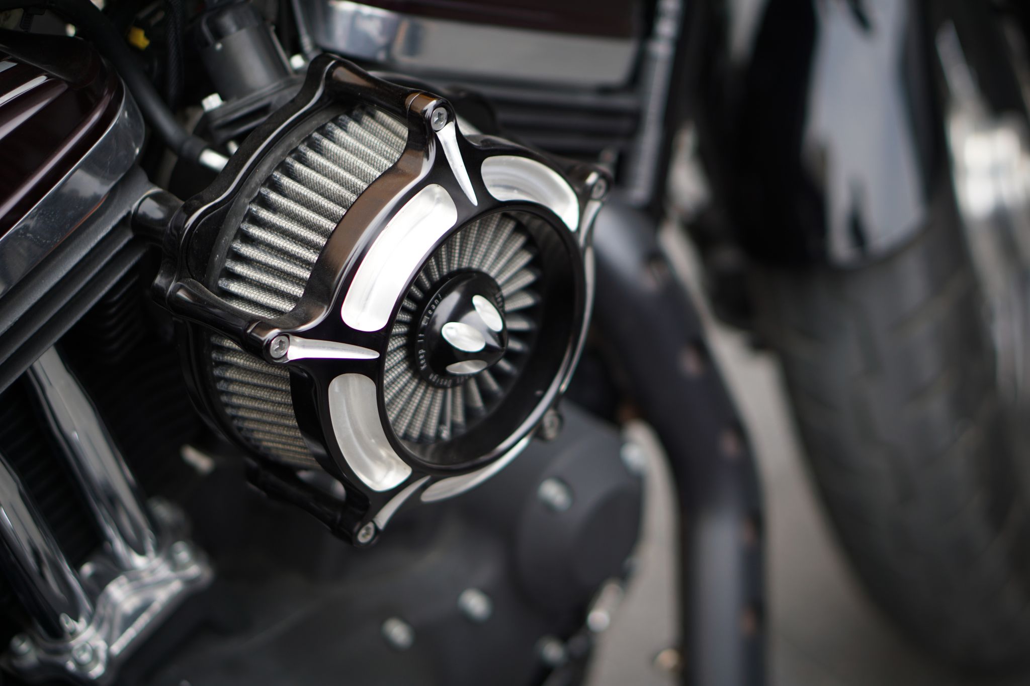 filtro de ar esportivo de moto