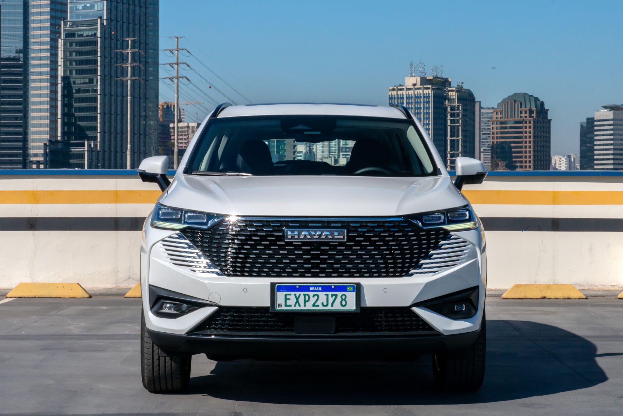 gwm haval h6 phev19 branco 2025 frente lateral traseira interior movimento 4