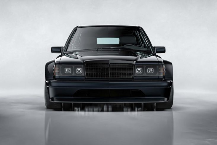 mercedes 190e evo ii wha 2024 preto frente