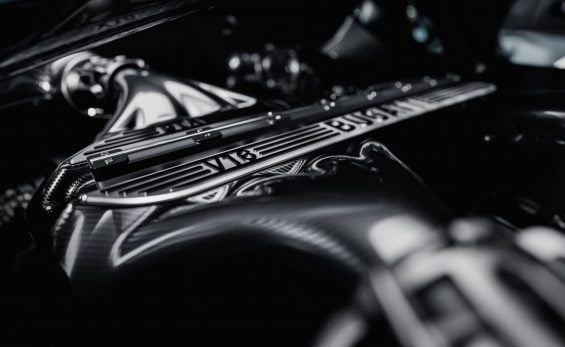 bugatti tourbillon detalhe motor