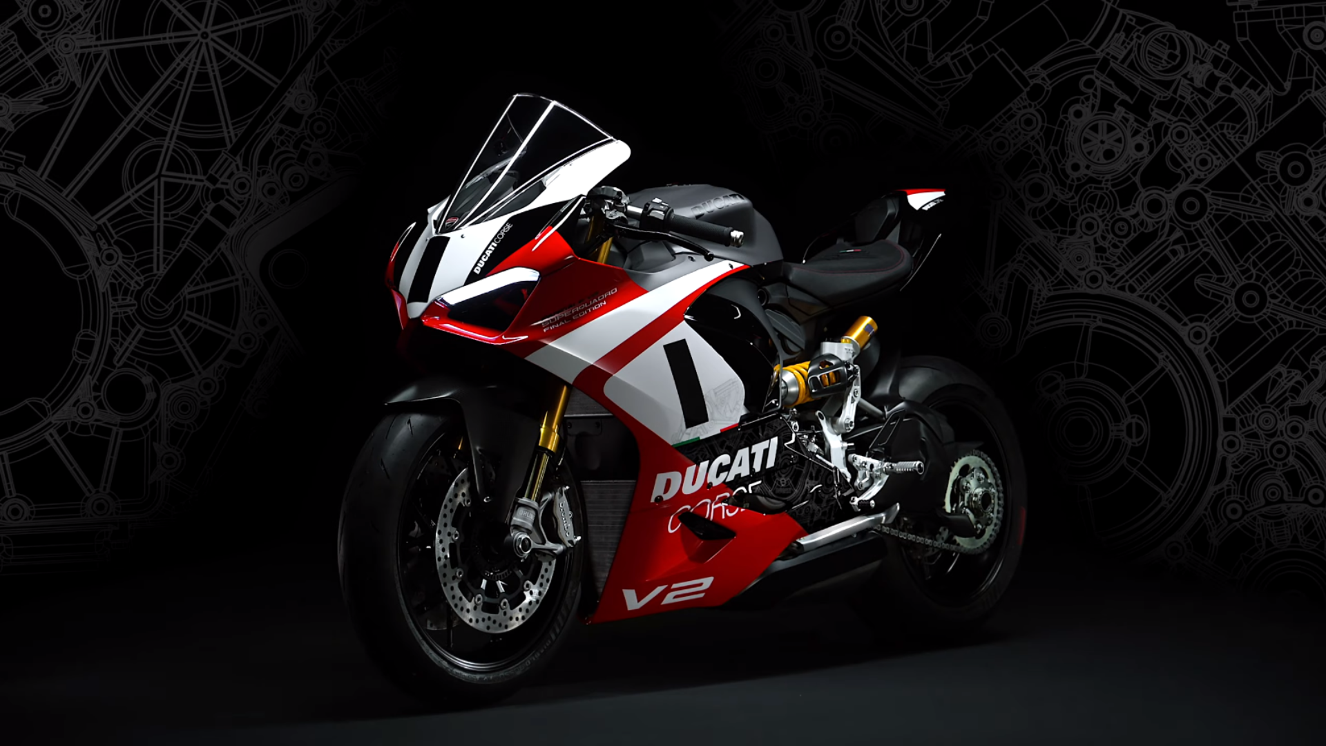 Ducati Panigale V2 Superquadro Final Edition: tributo ao clássico propulsor