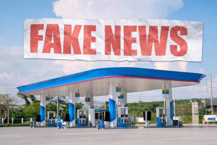 FAKE NEWS DIESEL POSTO DE GASOLINA BRASIL