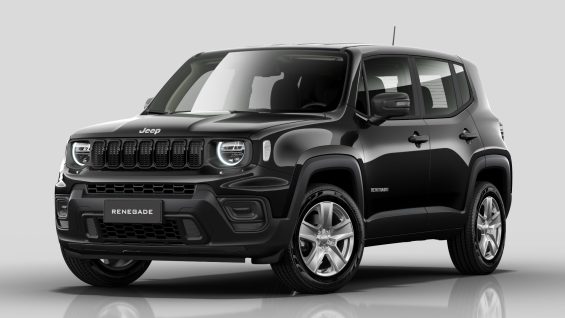 Jeep Renegade 1 3 turbo T270 2025 preto carbon frente