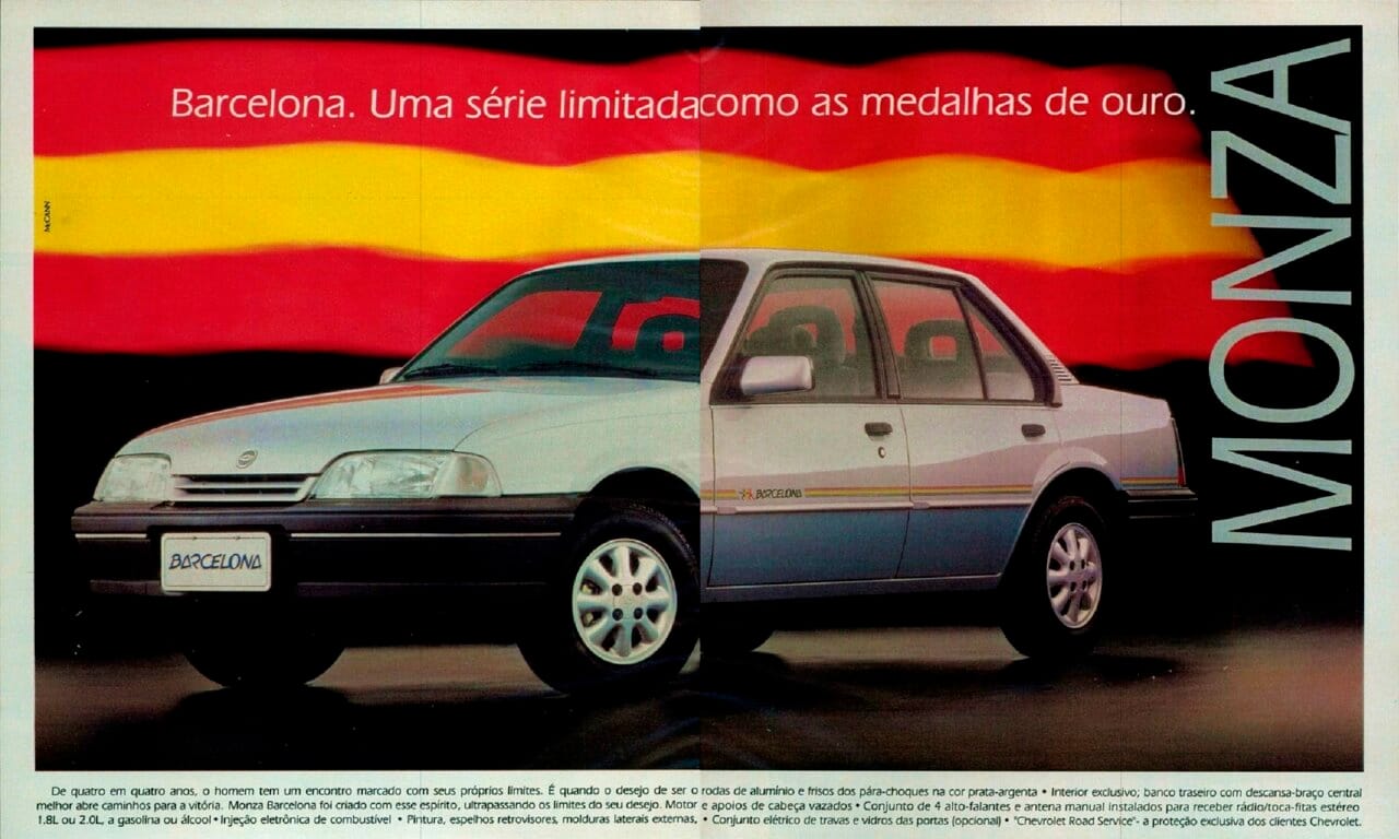 chevrolet Monza Barcelona propaganda de época