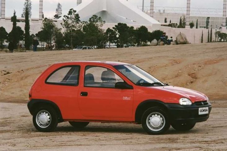 chevrolet corsa wind 1994 vermelho lateral