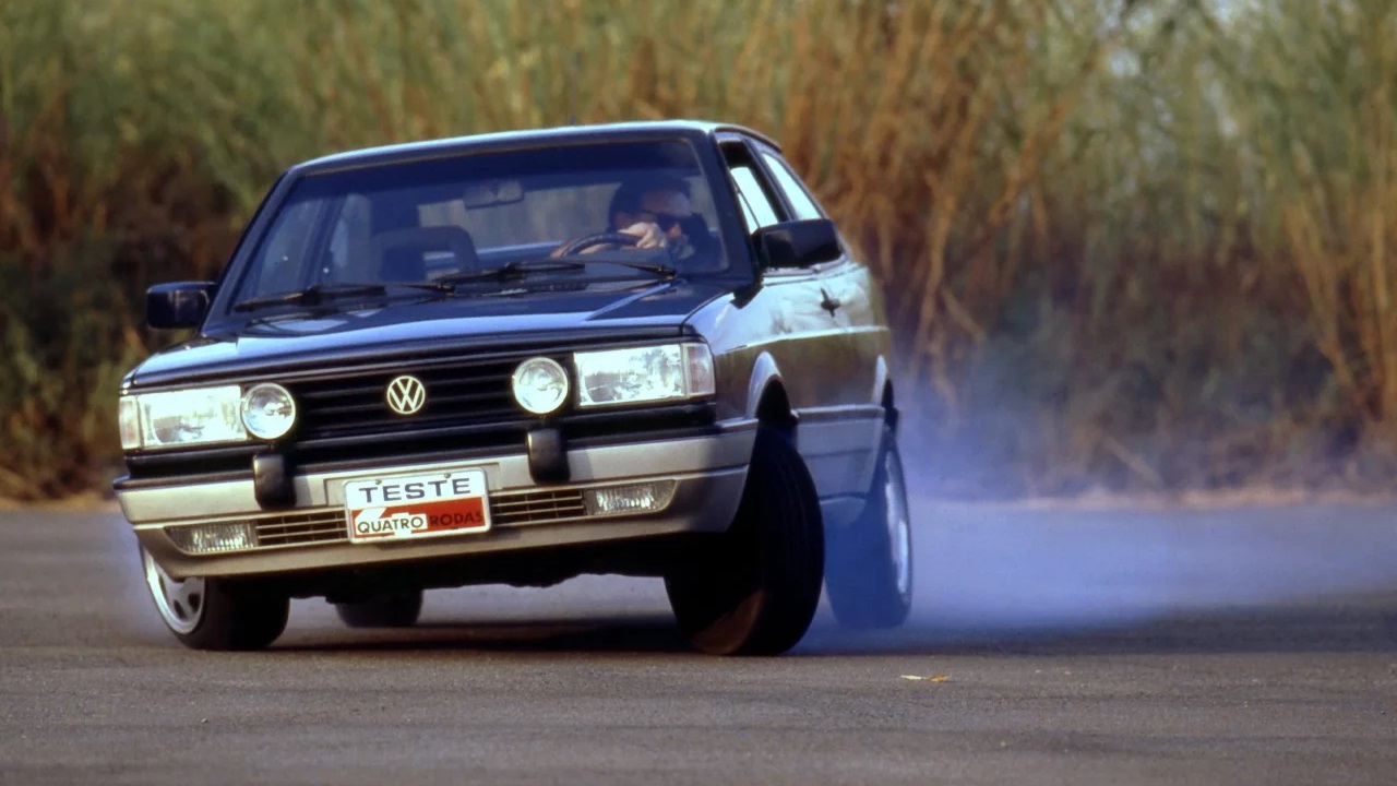 gol gti douglas ao volante foto quatro rodas marco de bari