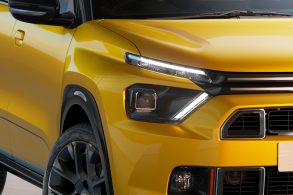 citroen basalt vision modelo indiano detalhe farol led