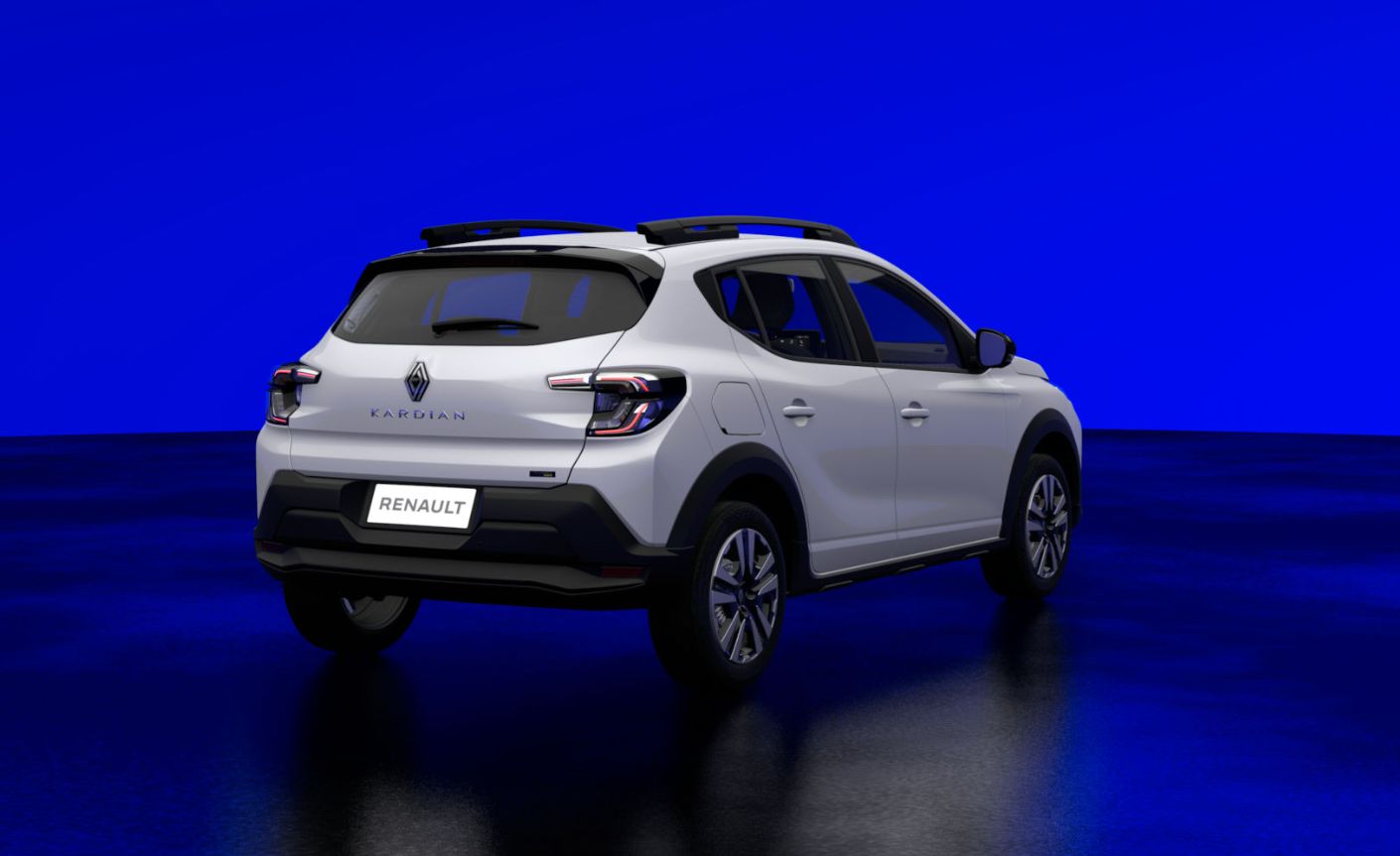 RENAULT KARDIAN EVOLUTION PRATA TRASEIRA E LATERAL