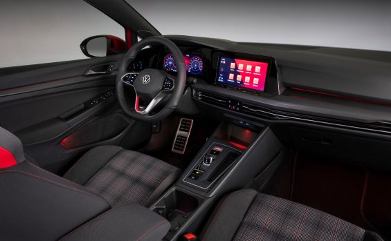 volkswagen golf gti interior oitava geração