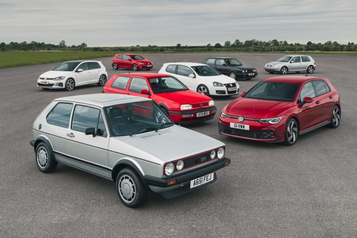 volkswagen golf GTI todas as gerações