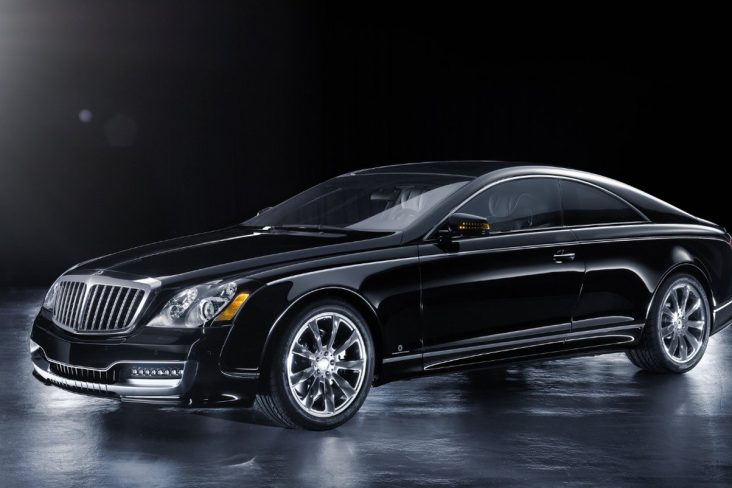 MAYBACH 57 S XENATEC COUPE 2010 PRETO FRENTE E LATERAL