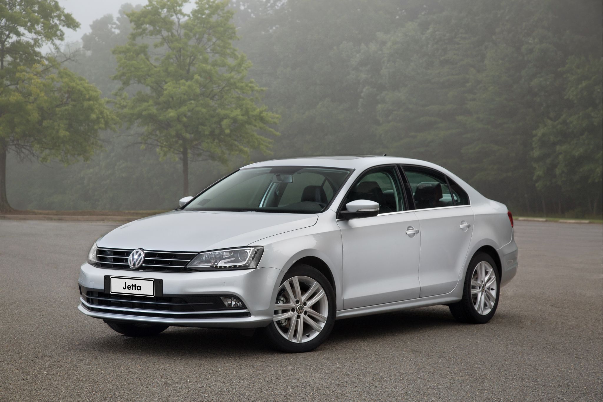 volkswagen jetta 2016 1 4 TSI prata frente parado