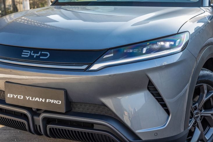 BYD Yuan Pro frente