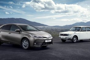 toyota corolla décima primeira geração e primeira geração