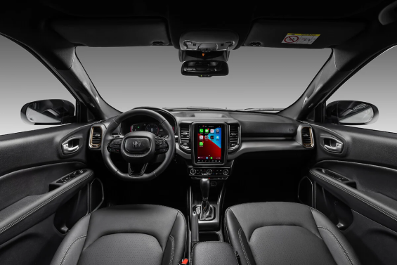 Fiat Toro Tributo 125 interior painel volante