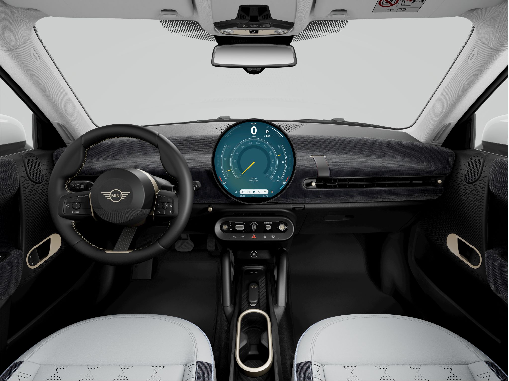 Mini Cooper E 2025 interior painel