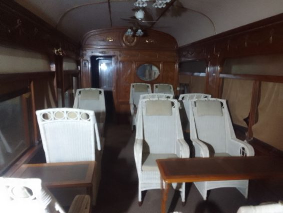 interior trem presidencial