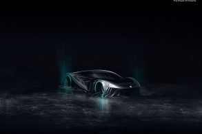 Teaser de carro esportivo elétrico da Honda