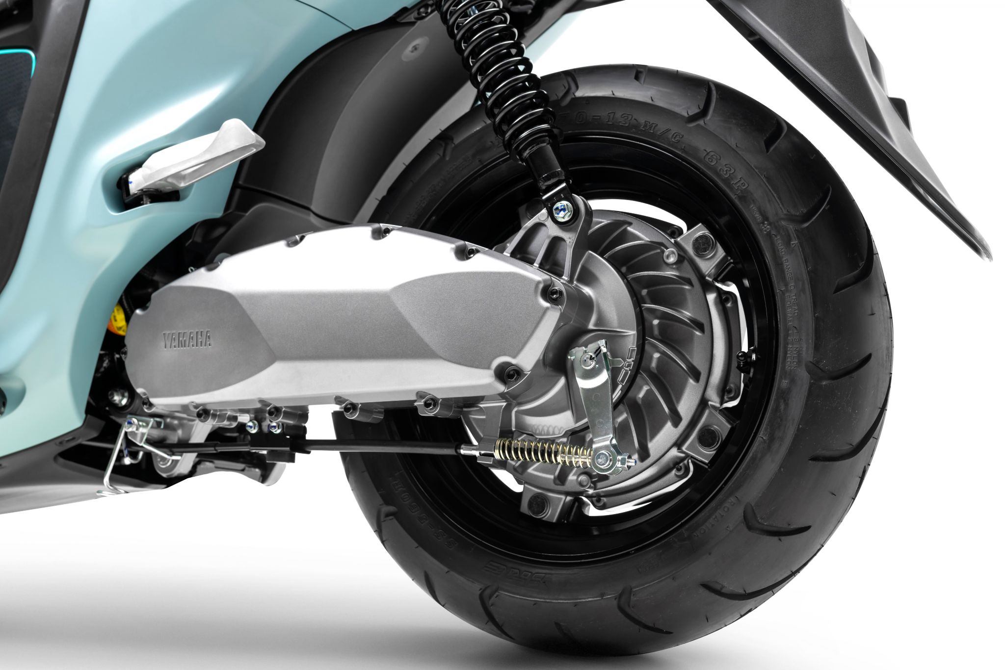 Yamaha Neo's Connected roda traseira braço de suspensçao