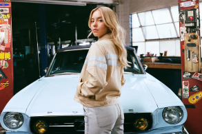 sydney sweeney x ford mustang