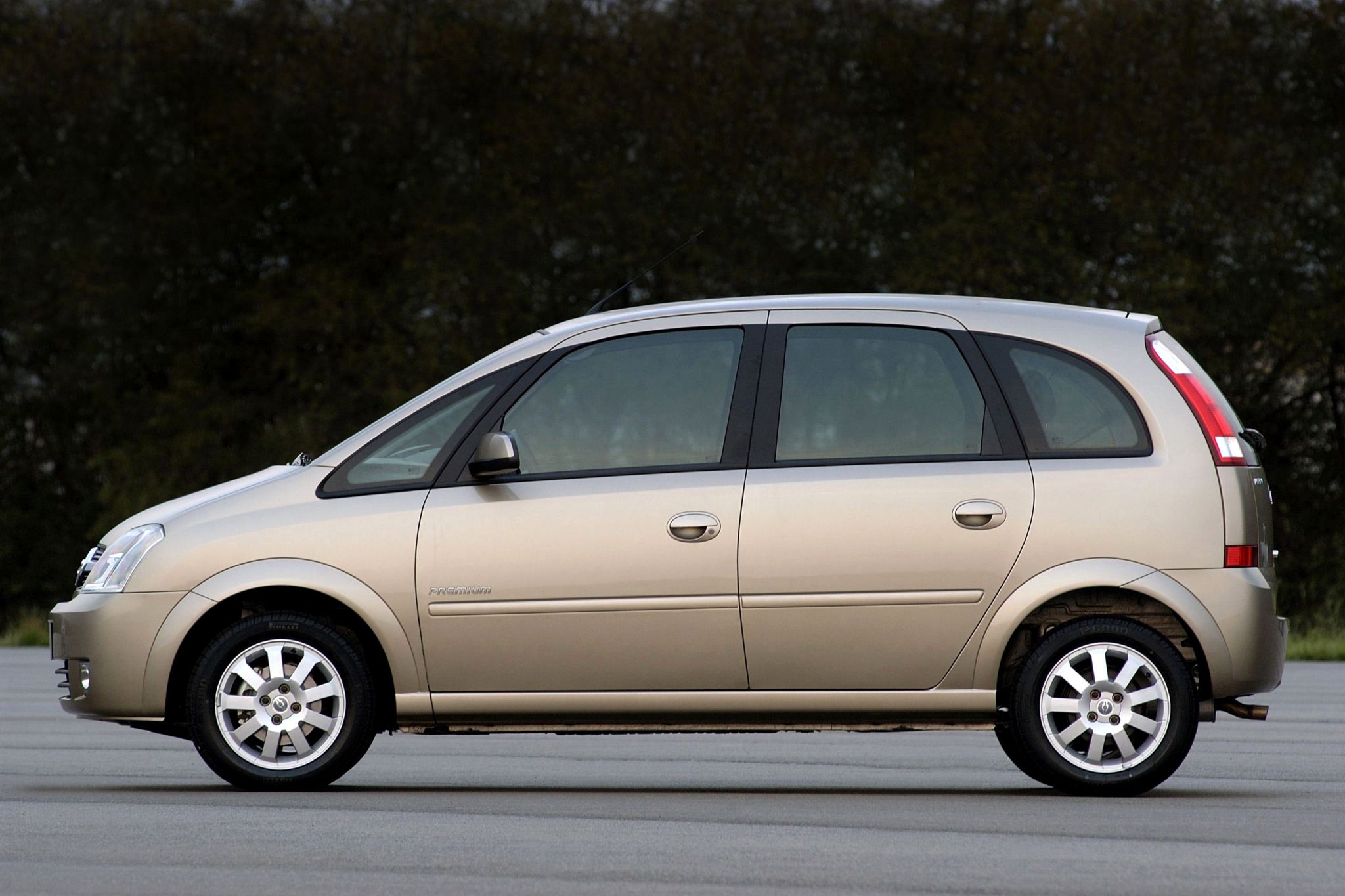 CHEVROLET MERIVA DOURADO 2008 LATERAL