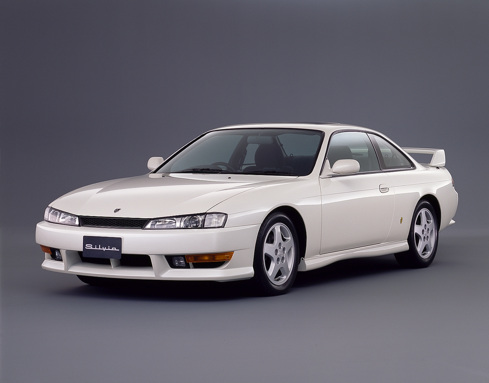 nissan silvia k s aero branco frente parado