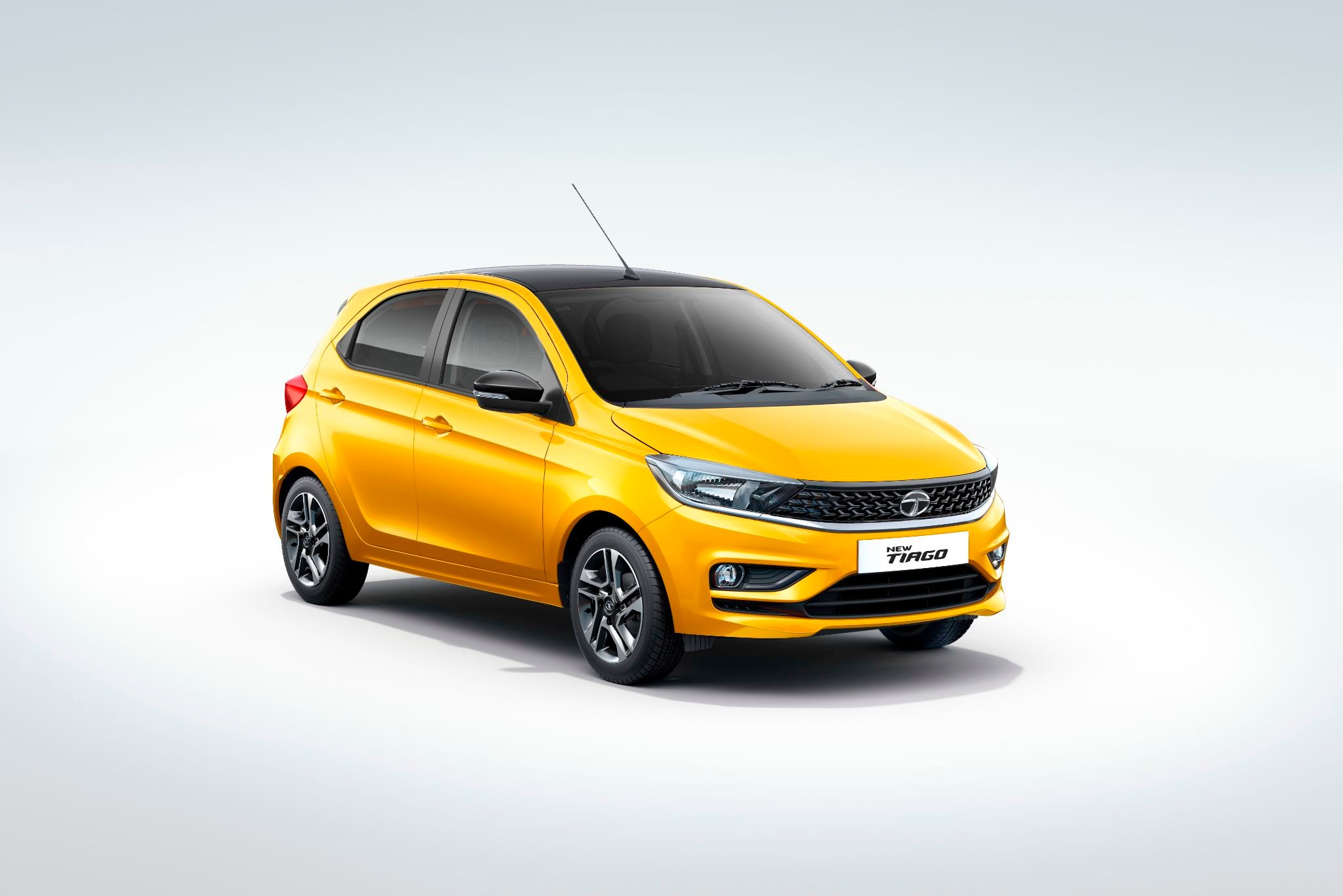 tata tiago amarelo frente parado