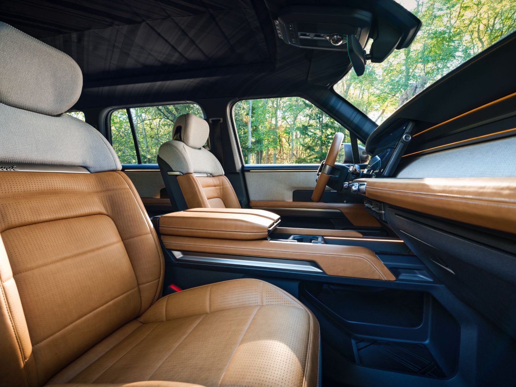 scout traveler prototype interior bancos dianteiros