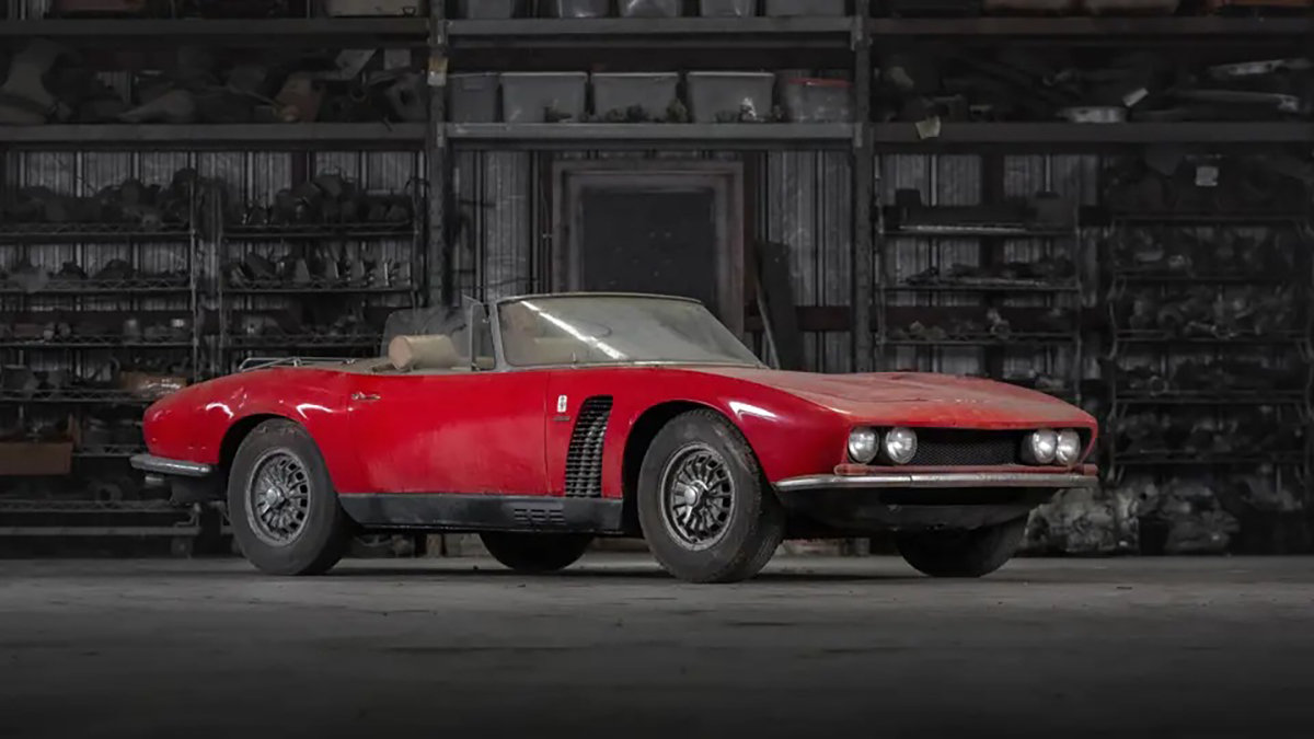 Iso Grifo A3 L Spider leilão ferro velho rudi Klein