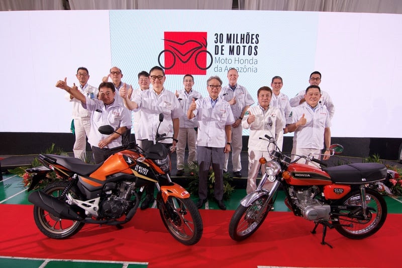 Honda 30 milhões de motos