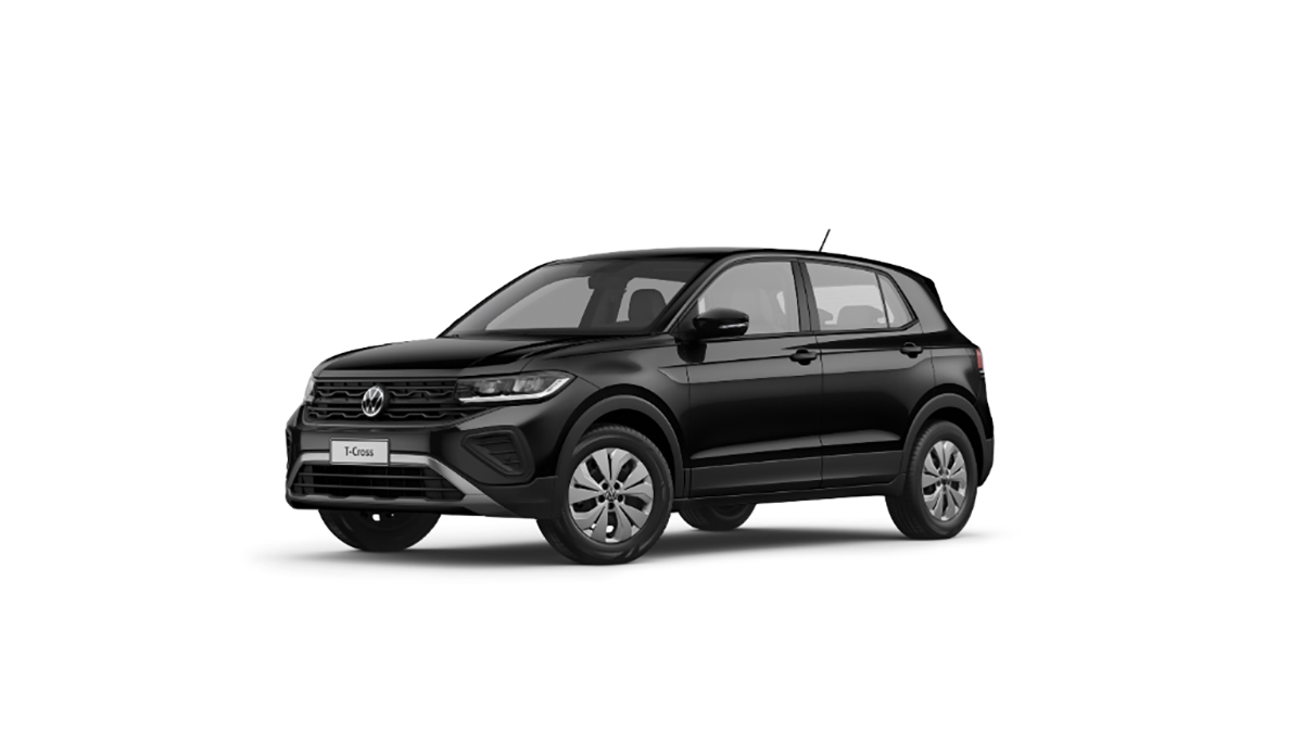 Volkswagen T Cross Sense 2025 Preto frente