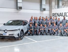 Treinamento de incêndio em carros elétrico Renault bombeiros sp