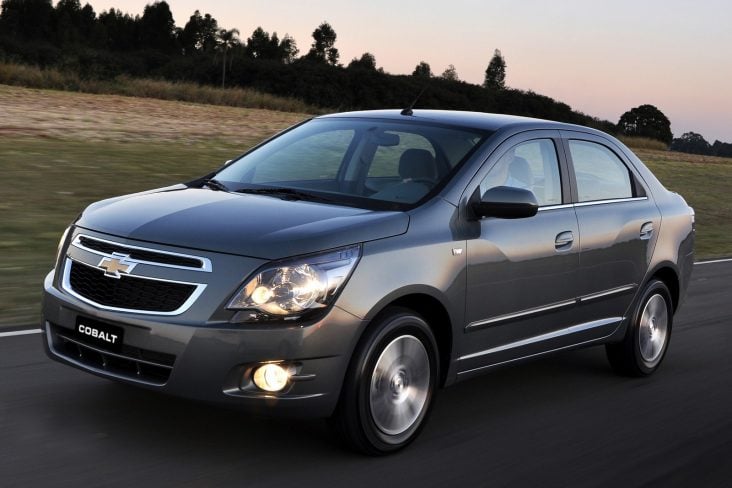 CHEVROLET COBALT 2015 CHUMBO FRENTE LATERAL MOVIMENTO