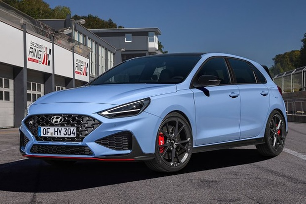 hyundai i30 n visto de frente