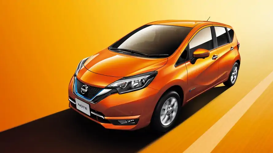 nissan note e power laranja