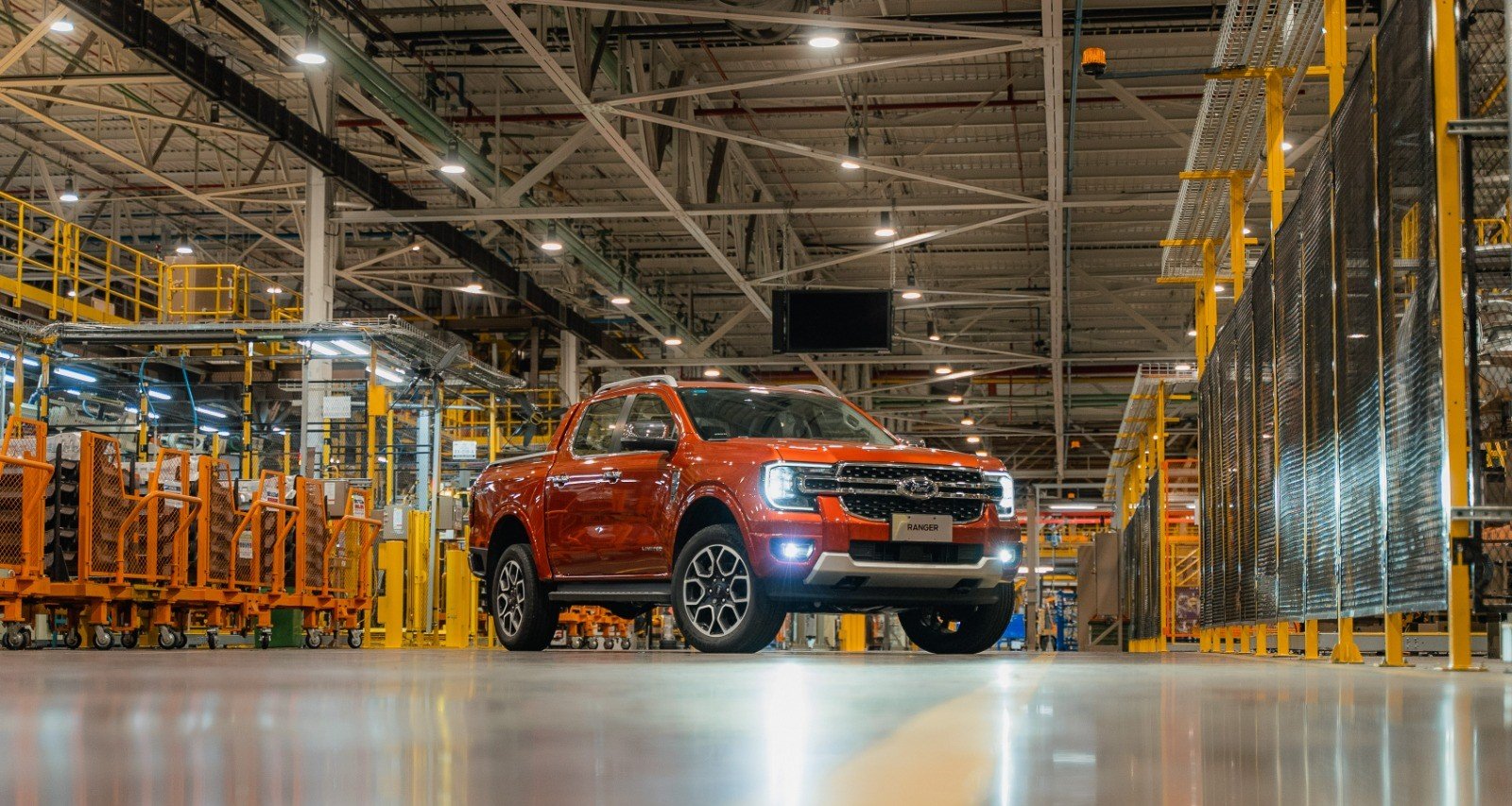 Nova Ford Ranger Fábrica Pacheco