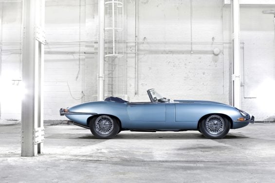 jaguar e type 3 8 litre open two seater lateral