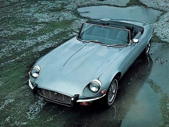 jaguar e type v12 open two seater