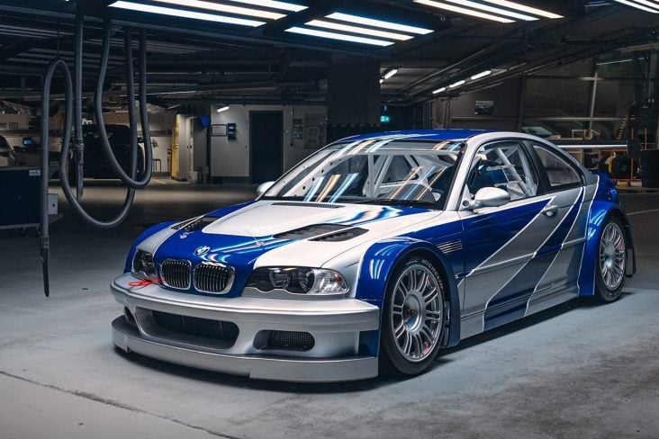 BMW M3 GTR need for speed most wanted frente