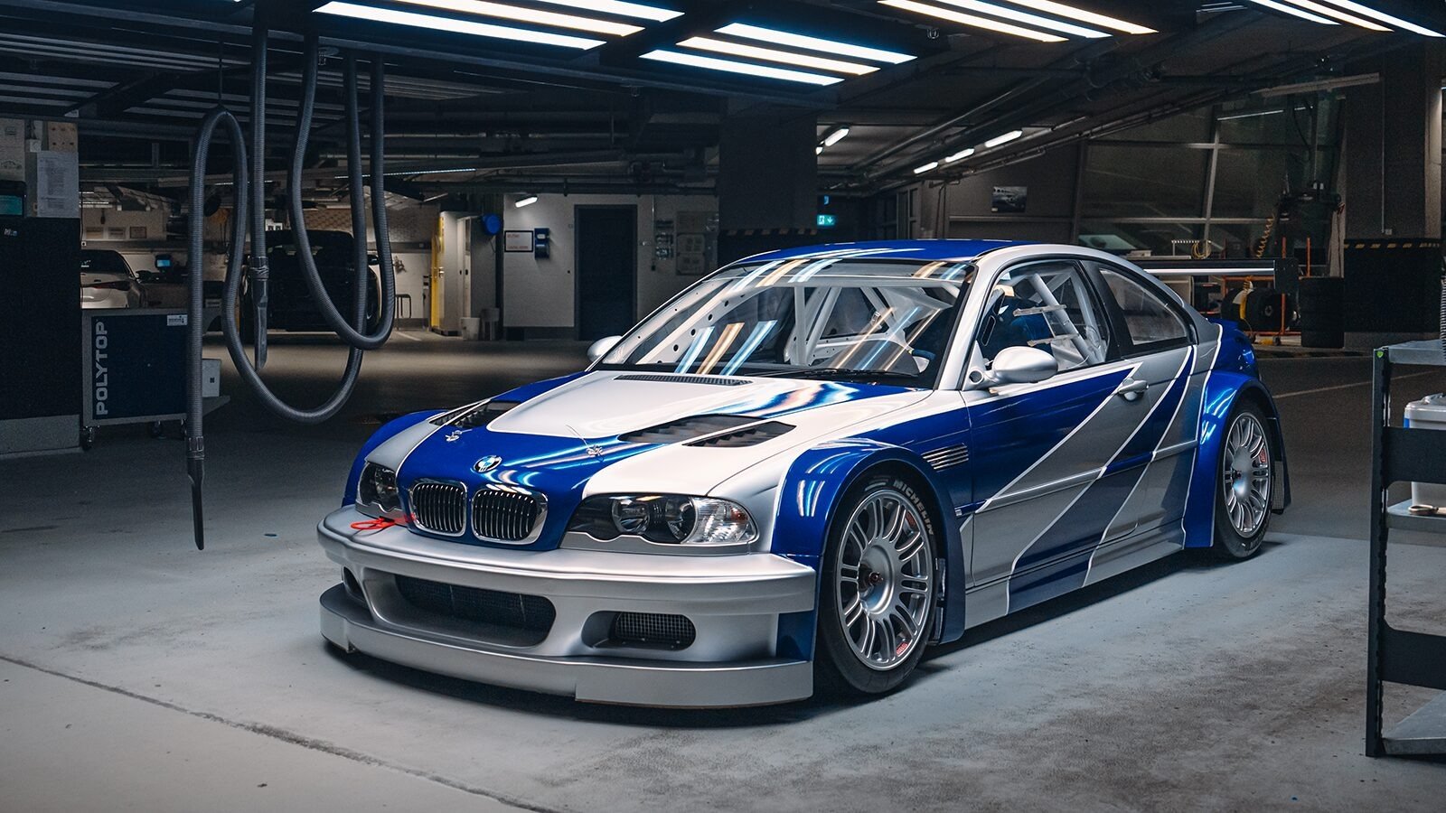 BMW M3 GTR need for speed most wanted frente