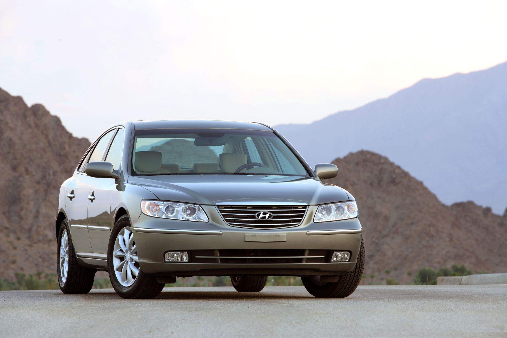 HYUNDAI AZERA 2006 PRATA FRENTE LATERAL