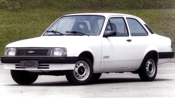 piores carros chevette junior branco