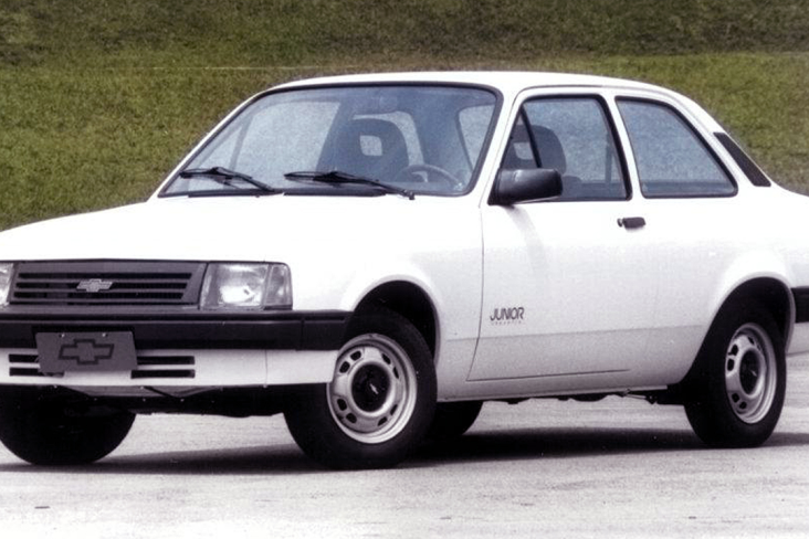 piores carros chevette junior branco