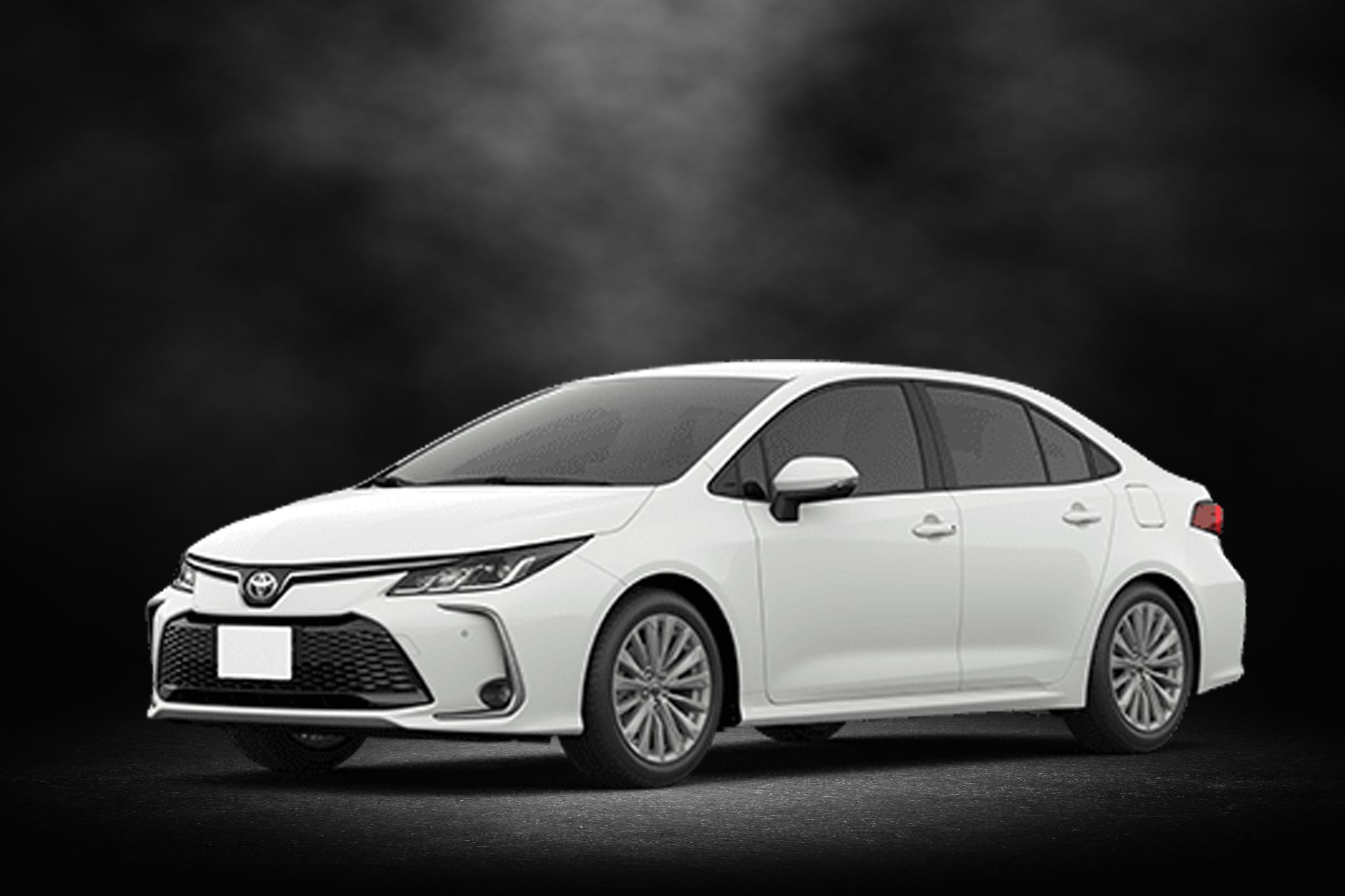 Toyota Corolla XEI 2025 branco frente