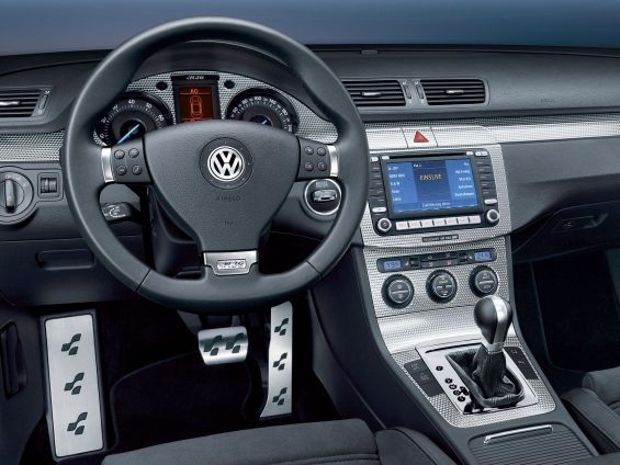 volkswagen passat r36 sedan interior painel